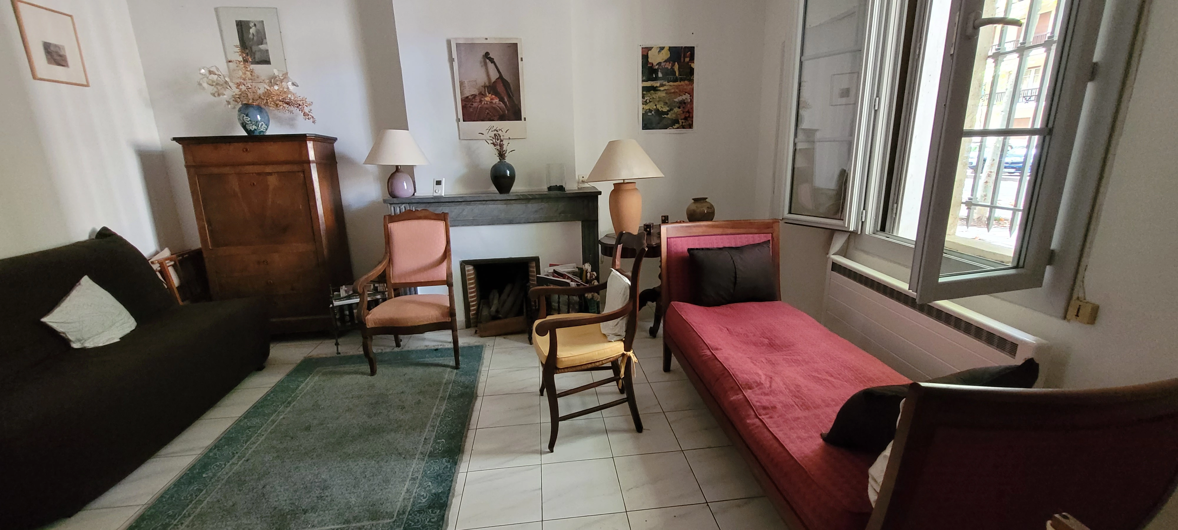 Cabinet de psychanalyse à Nîmes – salle de consultation